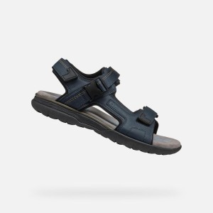 Sandały GEOX U SPHERICA EC5 Niebieski
