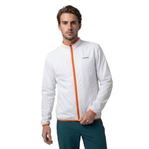 Męska lekka kurtka tenisowa Siroko Bounce White