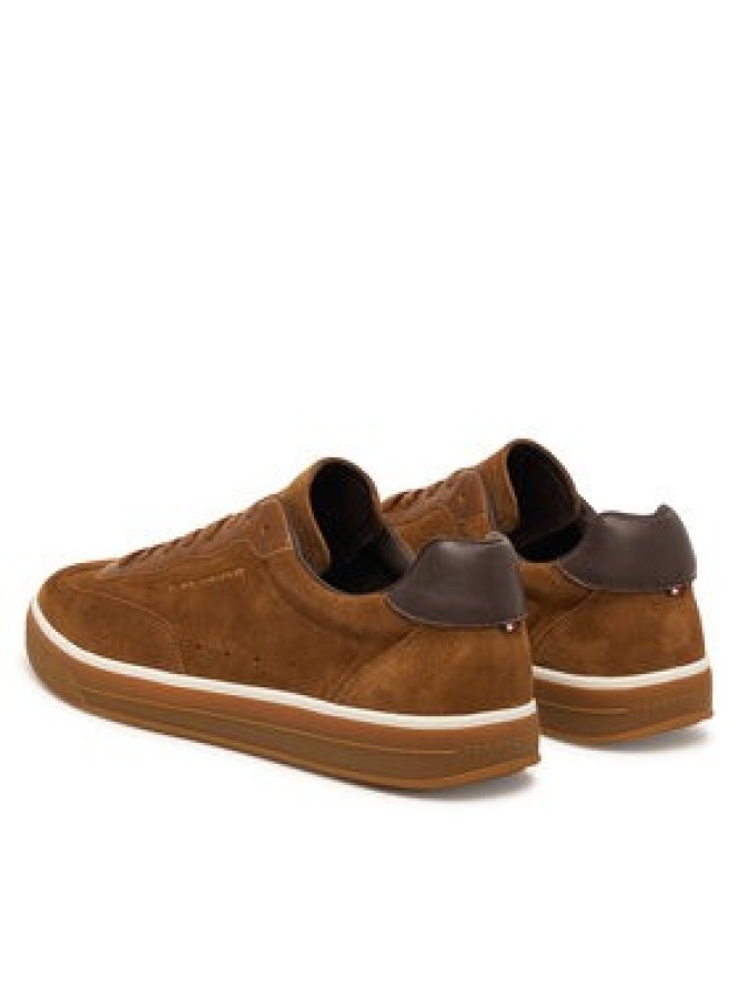 Tommy Hilfiger Sneakersy Lo Lux FM0FM05882 Brązowy