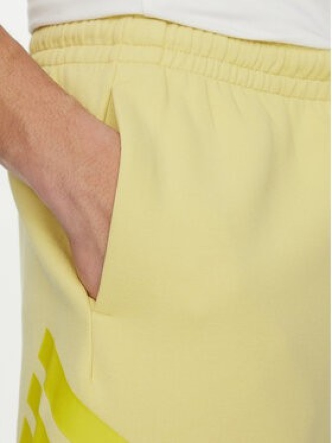 adidas Szorty sportowe Future Icons 3-Stripes JD4883 Żółty Regular Fit