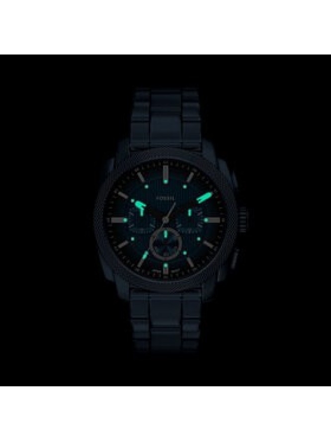 Fossil Zegarek Machine Chrono FS6167 Granatowy