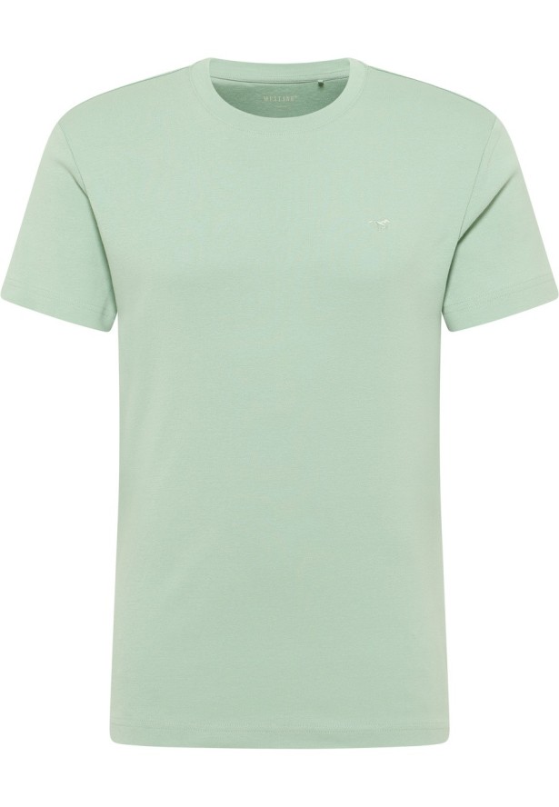 Męski T-Shirt Mustang Style Allen Frosty Green 1016486 6180