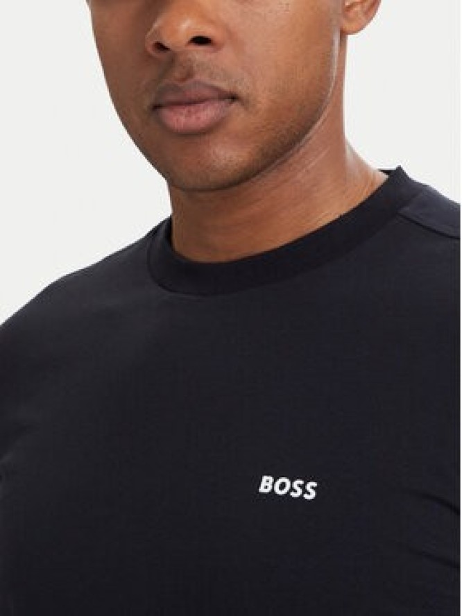 BOSS Longsleeve 50506365 Granatowy Regular Fit