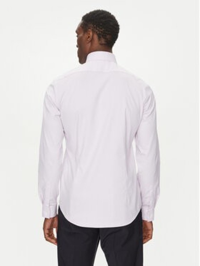 Calvin Klein Koszula K10K114298 Fioletowy Slim Fit