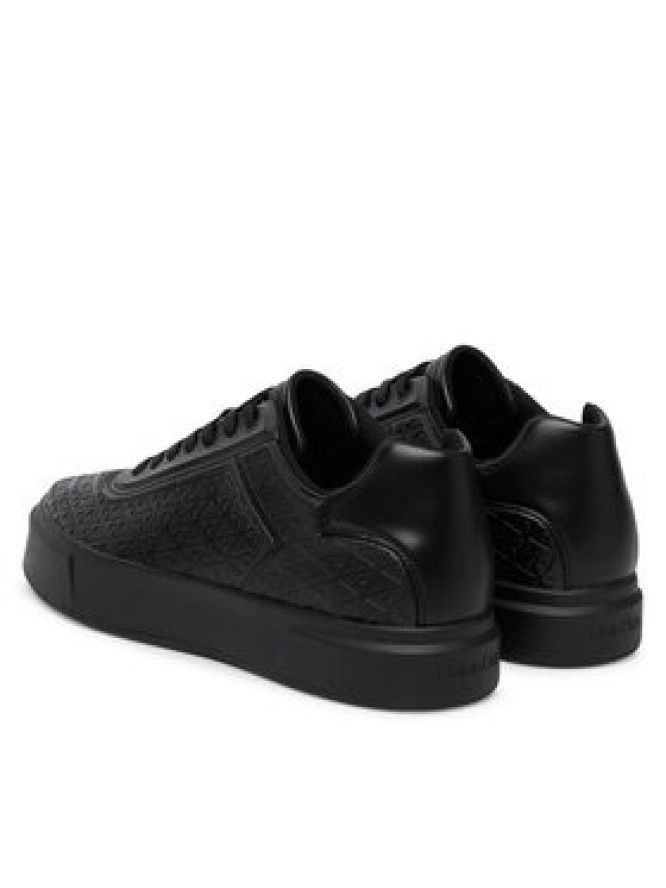 Calvin Klein Sneakersy Beasket Cup Oxf Lup Hf Aop Lth HM0HM02132 Czarny