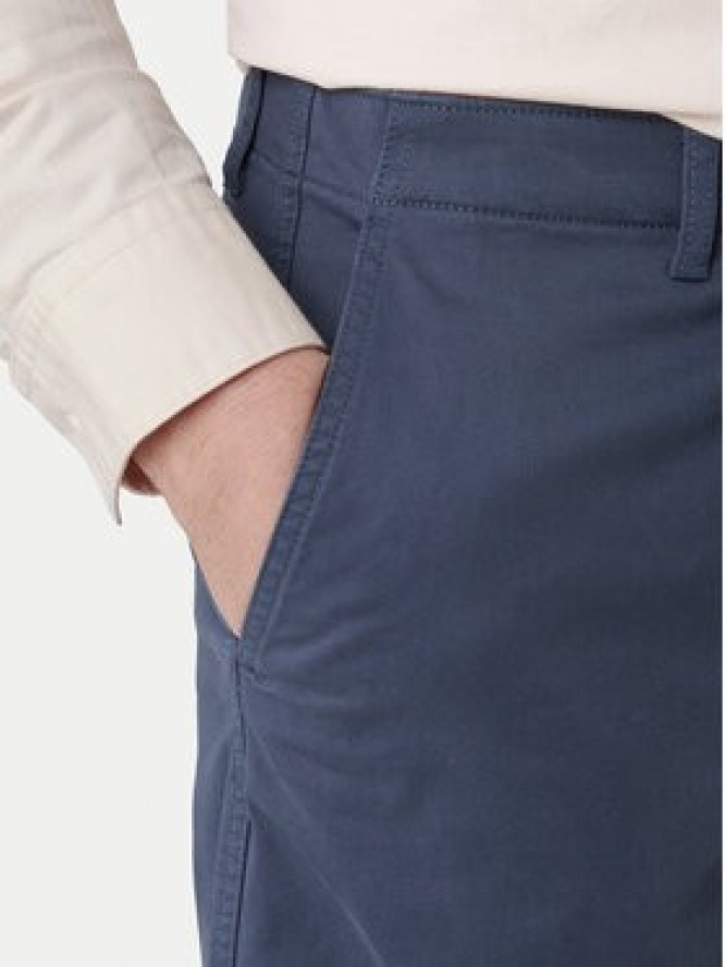 Calvin Klein Jeans Szorty materiałowe LV04RF617G Granatowy Regular Fit