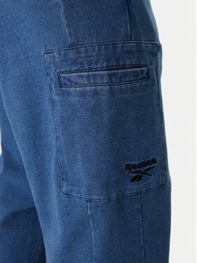 Reebok Spodnie dresowe Ambrose RK25543CCM Niebieski Regular Fit