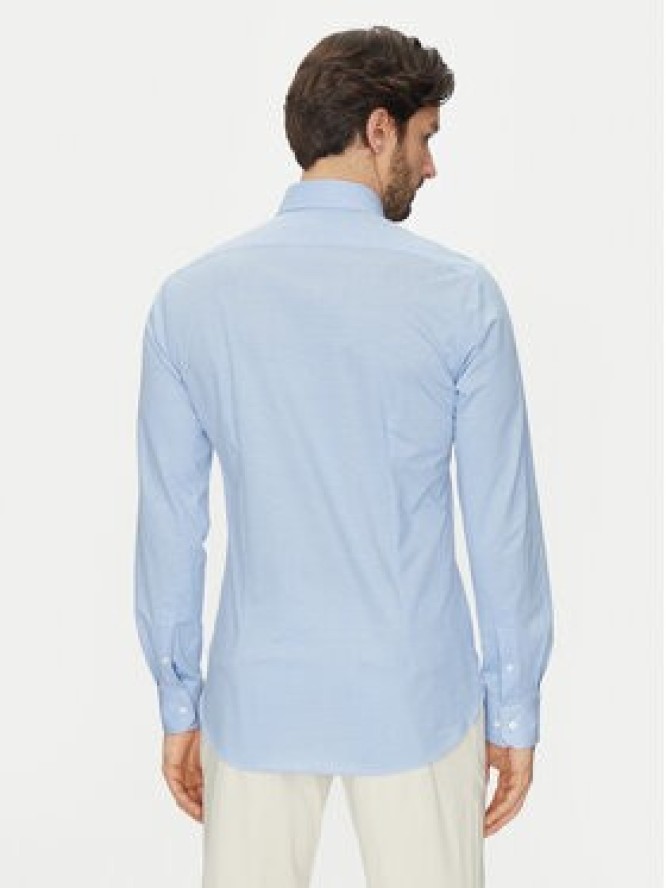 Michael Kors Koszula MD0MD91392 Błękitny Slim Fit