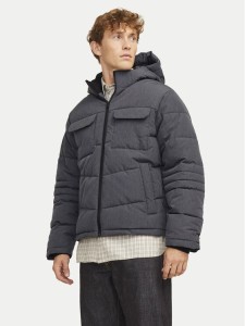 Jack & Jones Kurtka zimowa Build 12256858 Szary Regular Fit