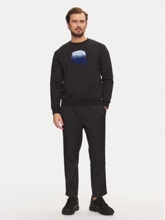 KARL LAGERFELD Bluza 705432 551942 Czarny Regular Fit
