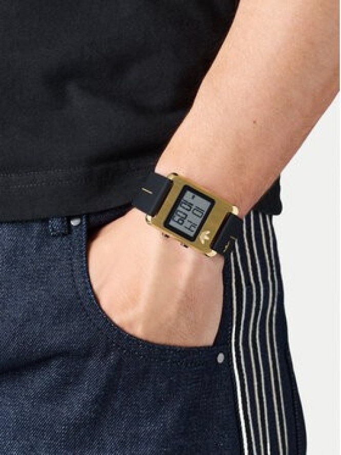 adidas Zegarek AO Street Retro Pop Three AOST25534 Czarny