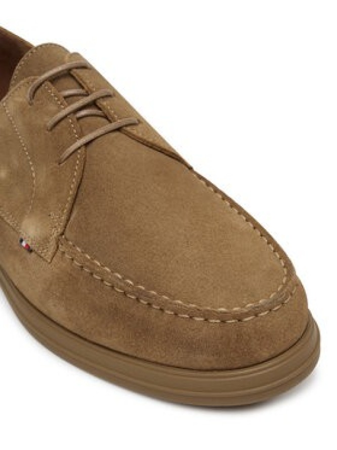 Tommy Hilfiger Mokasyny Moc T Derby FM0FM05495 Brązowy