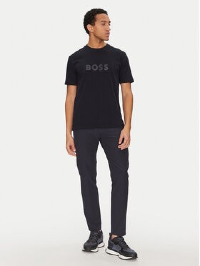 BOSS Spodnie materiałowe T_Commuter 50534303 Granatowy Slim Fit