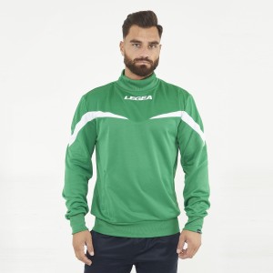 Męska Kurtka Biegowa Calcutta 100% Poliester Zielono-Biała