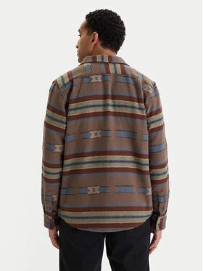 RVCA Koszula Dayshift 23A053505 Brązowy Regular Fit