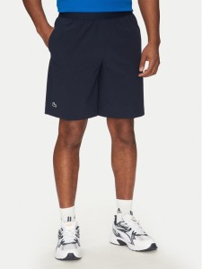 Lacoste Szorty tenisowe GH7452 Granatowy Regular Fit