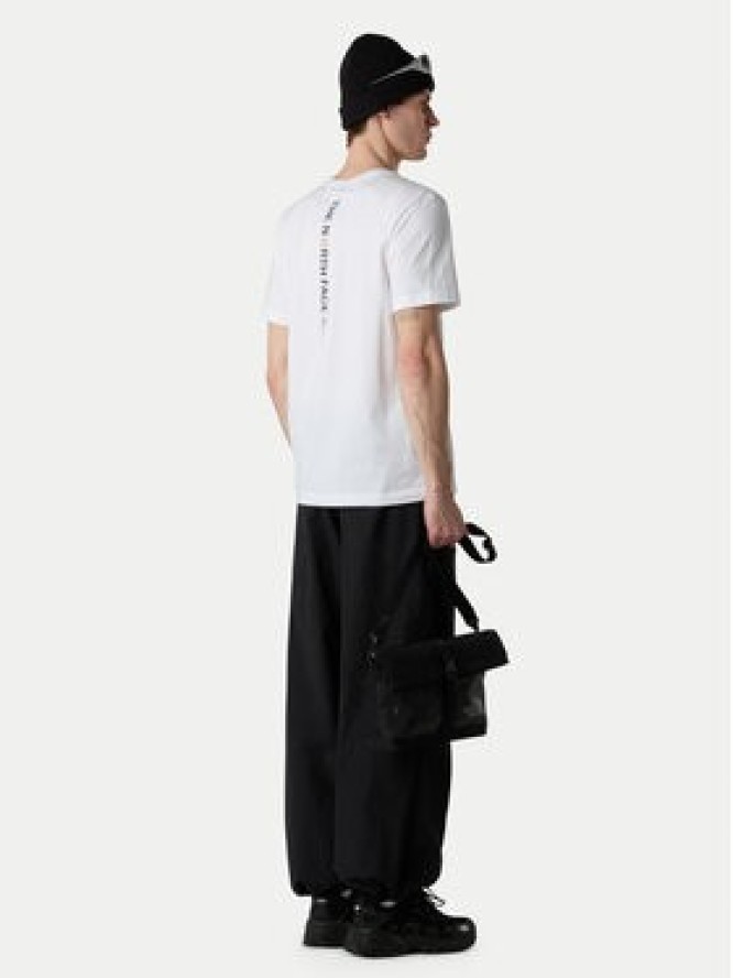 The North Face T-Shirt Vertical NF0A8EE7 Biały Regular Fit