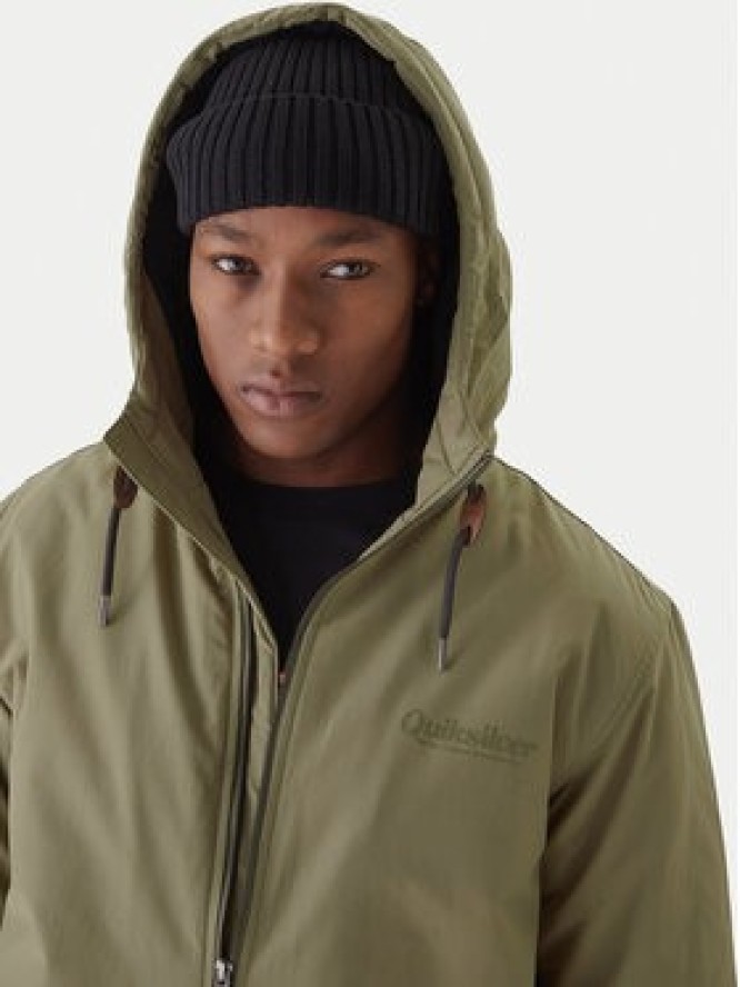 Quiksilver Kurtka przejściowa June Battle EQYJK04172 Zielony Regular Fit