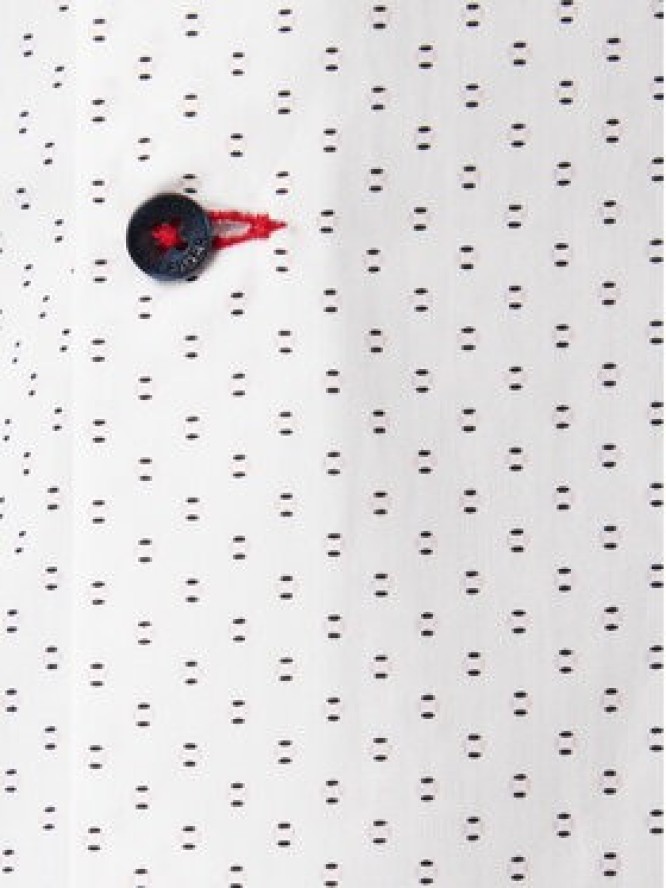 Tommy Hilfiger Koszula MW0MW41660 Biały Slim Fit