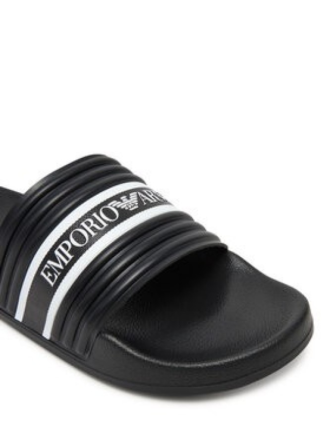 Emporio Armani Klapki XVPS14 XR277 U532 Czarny