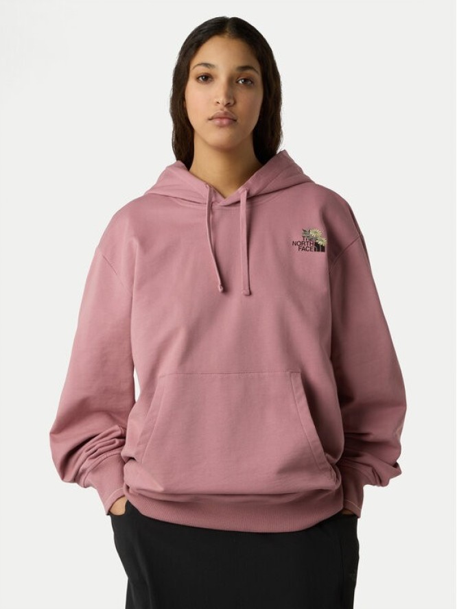 The North Face Bluza Dome Flower NF0A8EGZ Różowy Regular Fit
