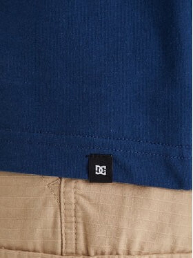 DC Shoes T-Shirt Blurry Years EDYZT04363 Granatowy Regular Fit