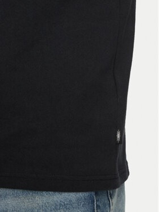 Quiksilver T-Shirt EQYZT08016 Czarny Relaxed Fit