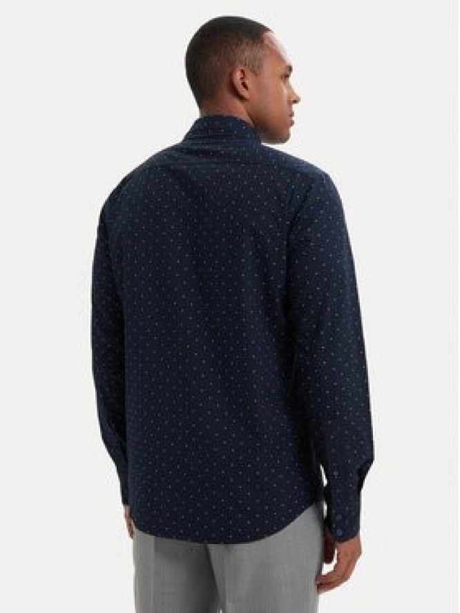 BOSS Koszula Relegant_6_M 50565600 Granatowy Regular Fit