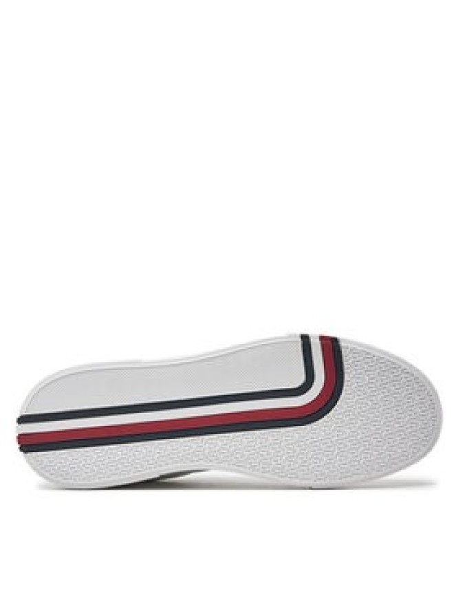Tommy Hilfiger Sneakersy Modern Cup Knit Rwb FM0FM04942 Biały