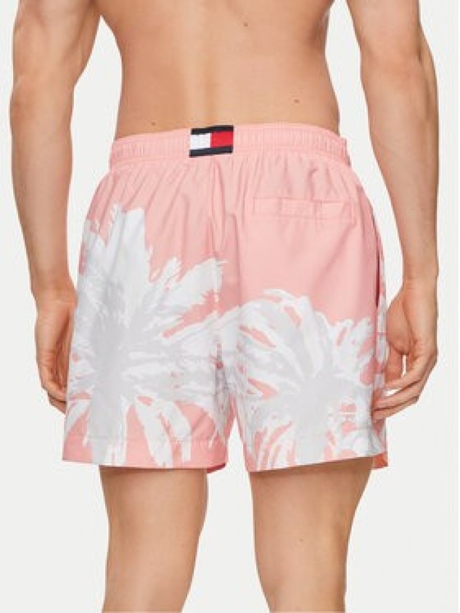 Tommy Hilfiger Szorty kąpielowe UM0UM03298 Różowy Regular Fit