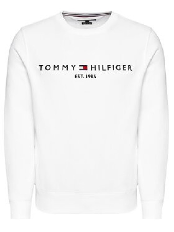 Tommy Hilfiger Bluza Logo MW0MW11596 Biały Regular Fit