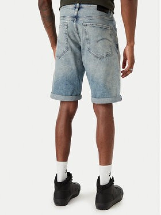 G-Star Raw Szorty jeansowe Mosa D24430-E205 Niebieski Straight Fit