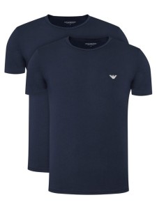Emporio Armani Underwear Komplet t-shirtów EM000391 AF14132 MB143 Granatowy Regular Fit