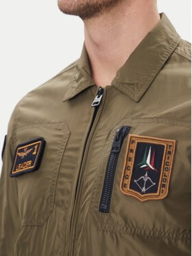 Aeronautica Militare Kurtka przejściowa 251AB2071CT3081 Khaki Regular Fit