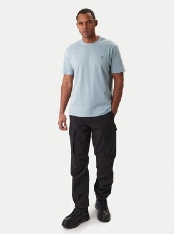 C.P. Company T-Shirt 20CMTS725A005100W Niebieski Regular Fit