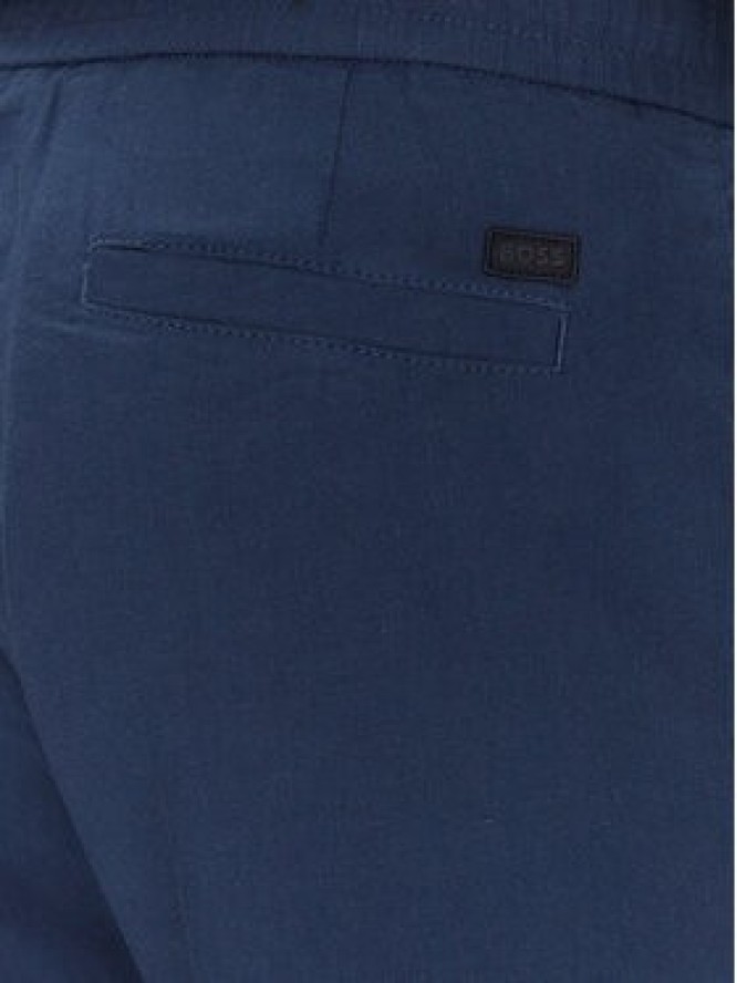BOSS Spodnie materiałowe Sanderson-L 50536881 Niebieski Regular Fit