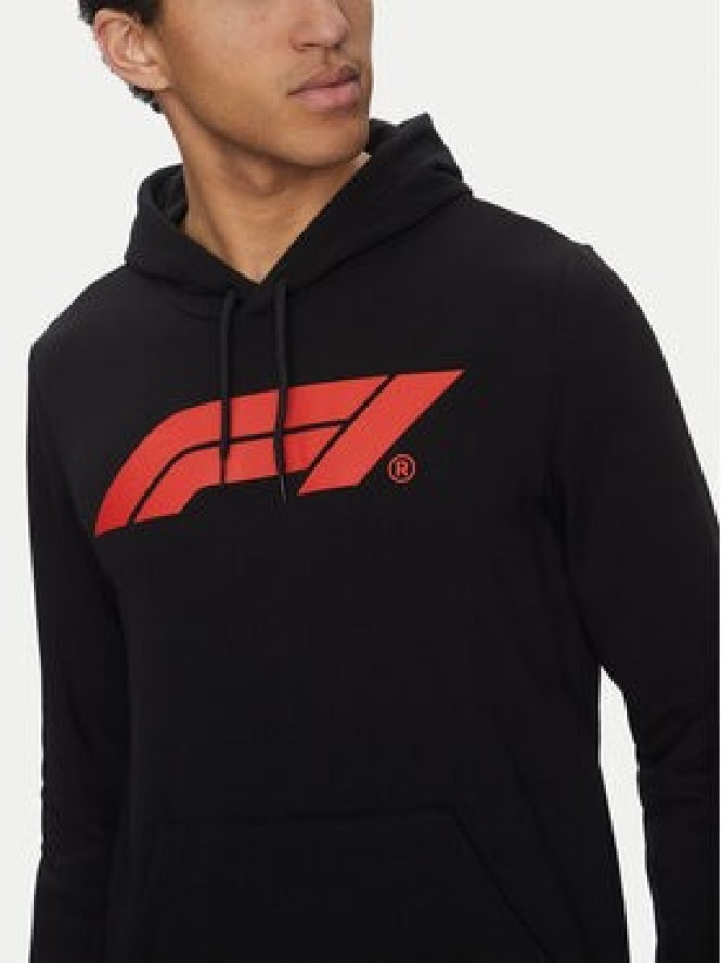 Puma Bluza F1 Ess Logo 625853 Czarny Regular Fit