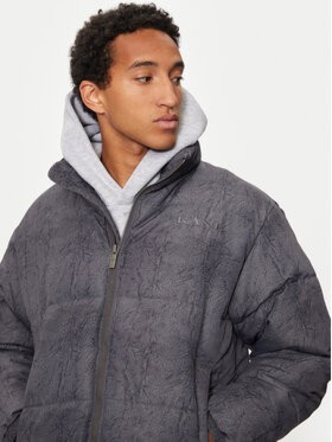 Karl Kani Kurtka zimowa Retro Crackle 60760020 Szary Regular Fit