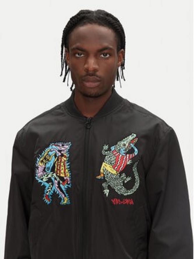 Volcom Kurtka bomber Bob Mollema A1612500 Czarny Boxy Fit
