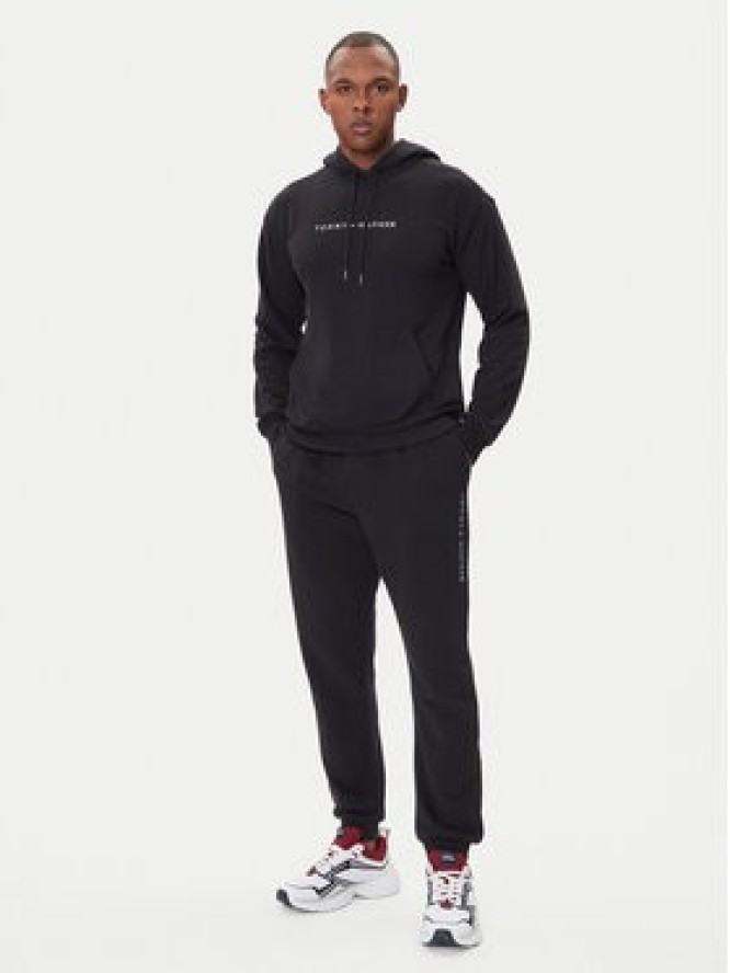 Tommy Hilfiger Bluza UM0UM03665 Czarny Regular Fit