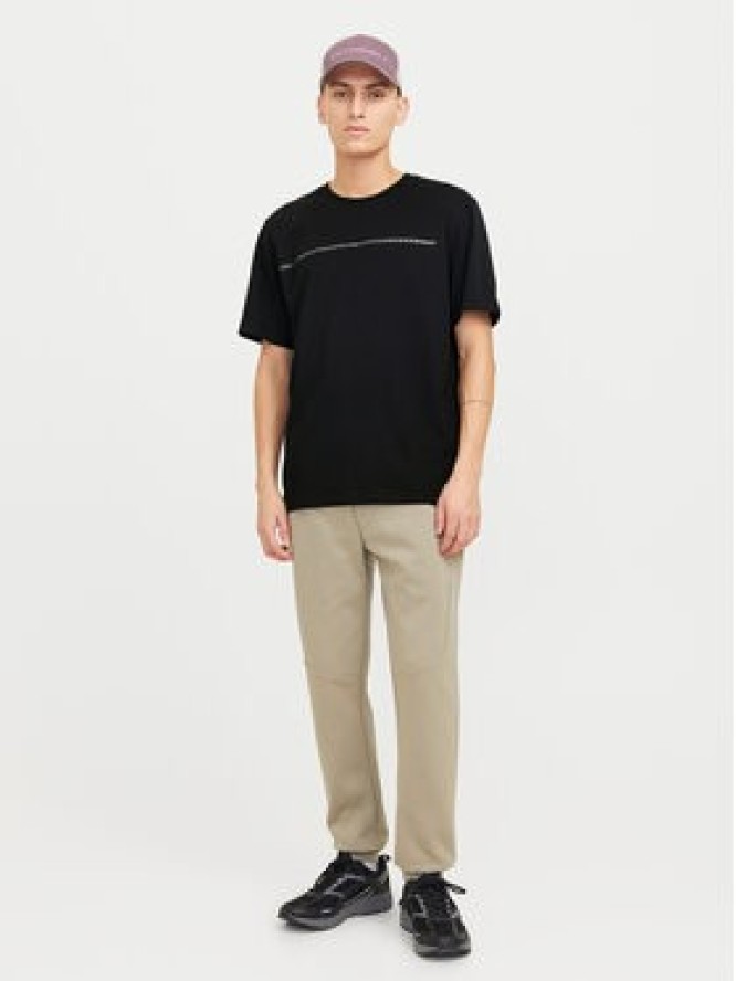 Jack & Jones T-Shirt Fusion 12273120 Czarny Regular Fit