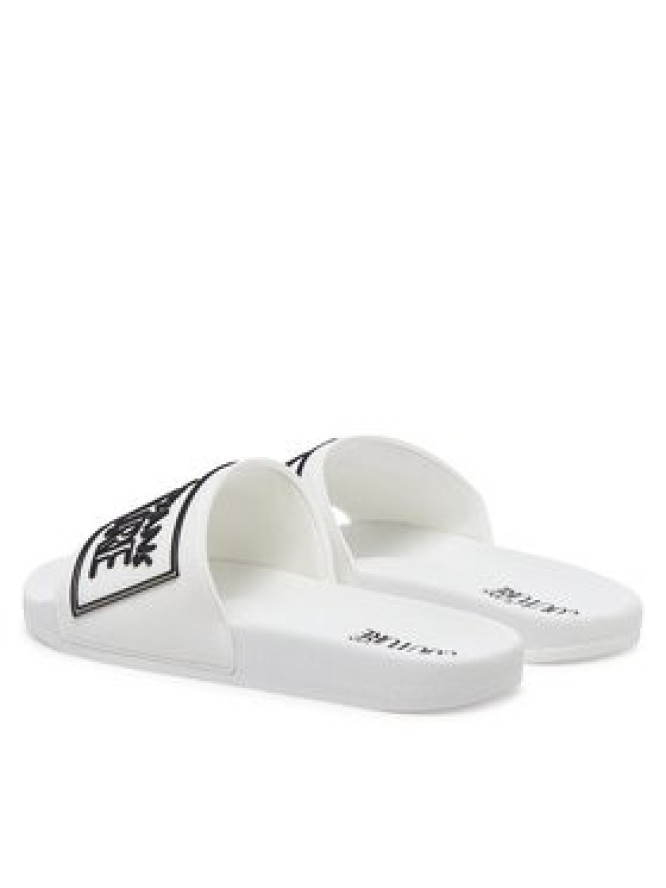 Versace Jeans Couture Klapki 78YA3SQ3 Biały