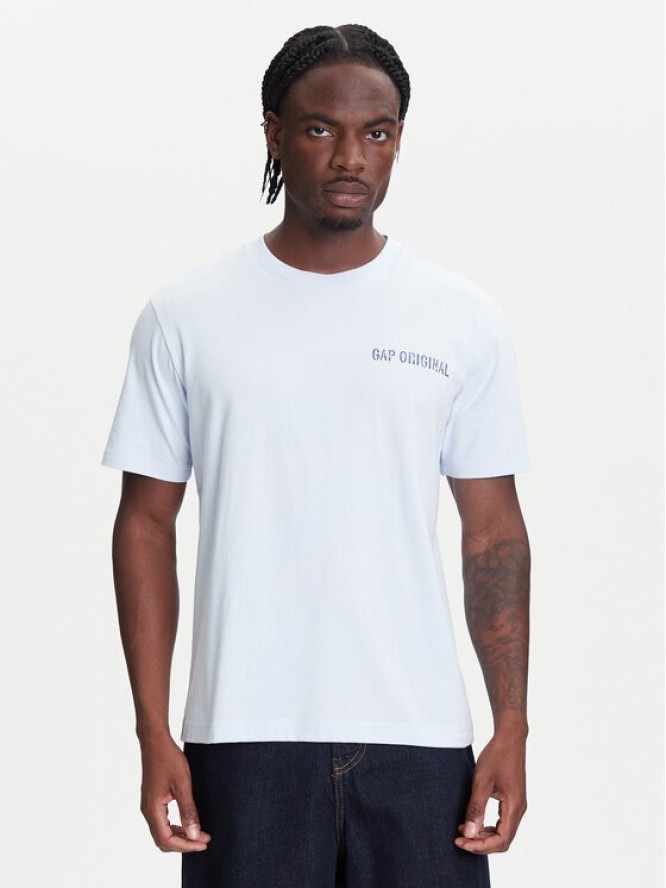 Gap T-Shirt 768925-01 Niebieski Regular Fit