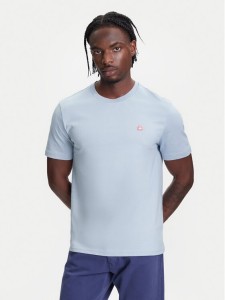 United Colors Of Benetton T-Shirt 3MI5J1AF7 Niebieski Regular Fit