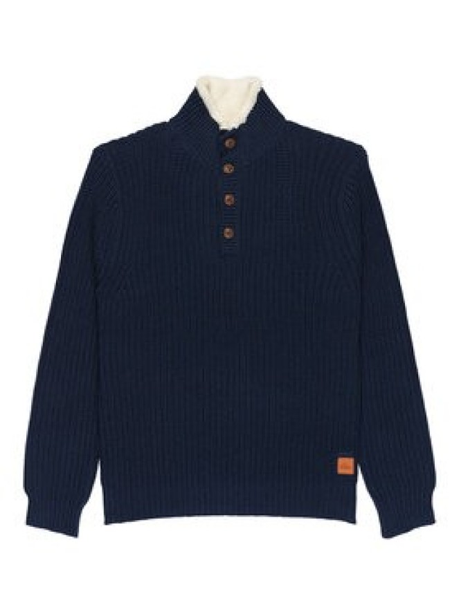 Quiksilver Sweter Boulevard EQYSW03328 Granatowy Regular Fit