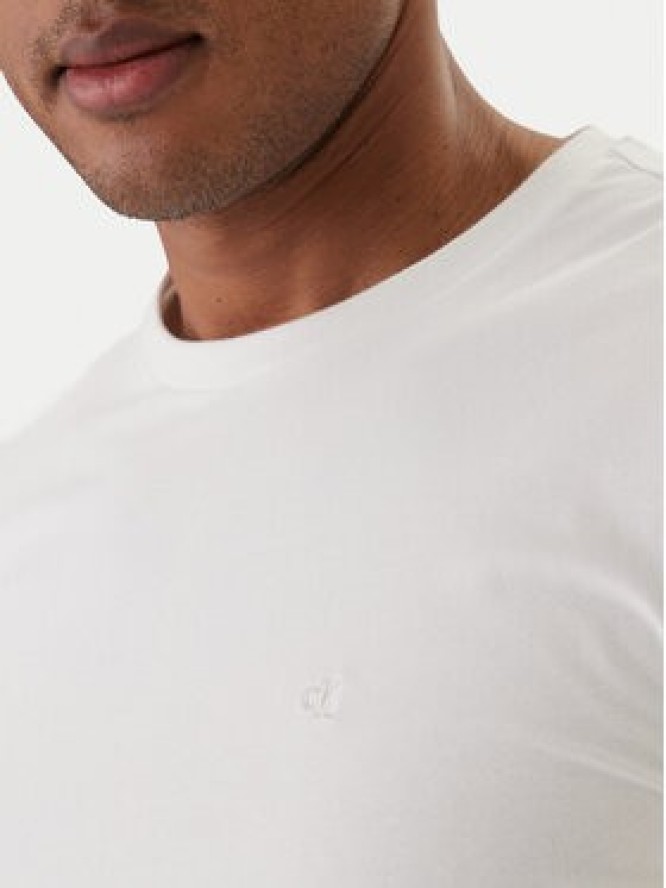Calvin Klein T-Shirt LV04LC240G Biały Slim Fit