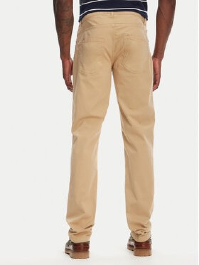 Kappa Spodnie materiałowe Gabardine 67117PW Beżowy Regular Fit