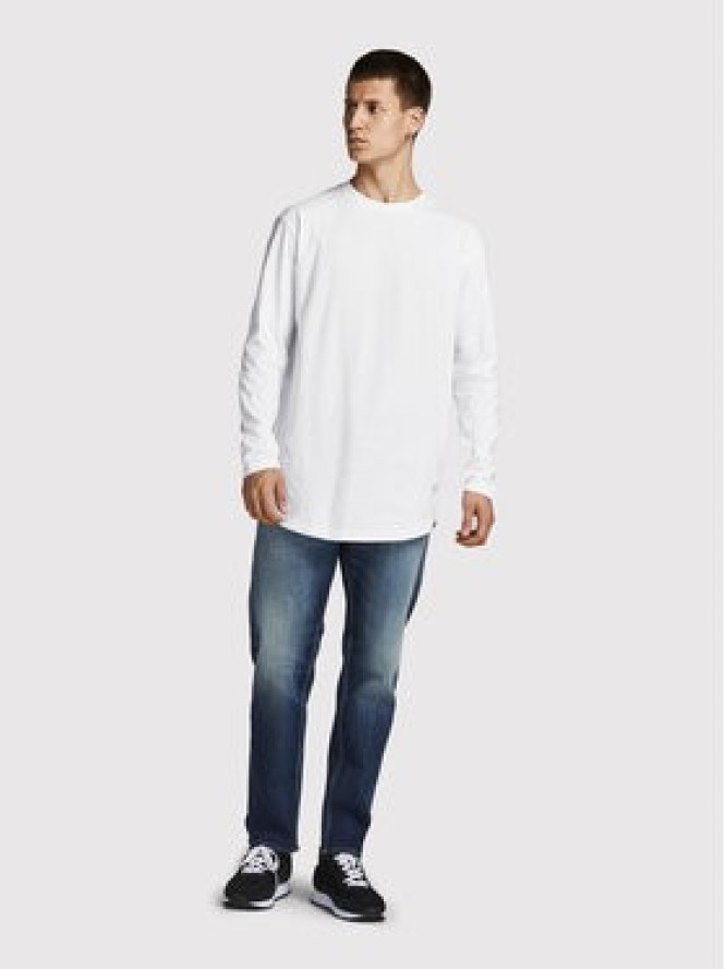 Jack & Jones Longsleeve Noa 12190128 Biały Loose Leg