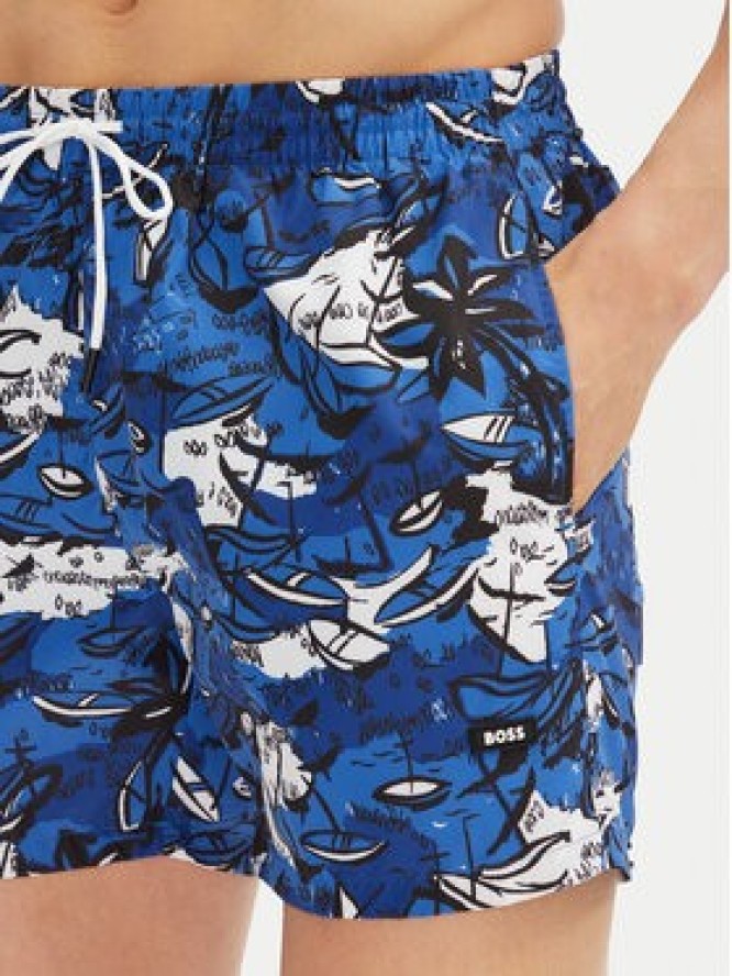 BOSS Szorty kąpielowe Willow 50539931 Niebieski Regular Fit