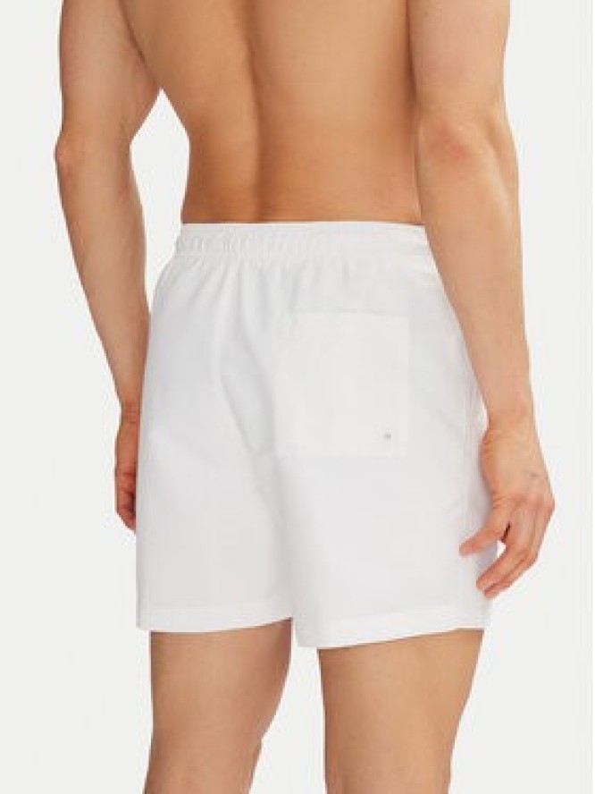 Calvin Klein Swimwear Szorty kąpielowe KM0KM01092 Biały Regular Fit